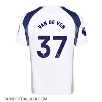 Tottenham Hotspur Micky van de Ven #37 Tricou Fotbal Replică 2025-26 Barbati Acasa